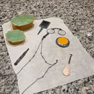 Antique Acessories Platinum And Silver